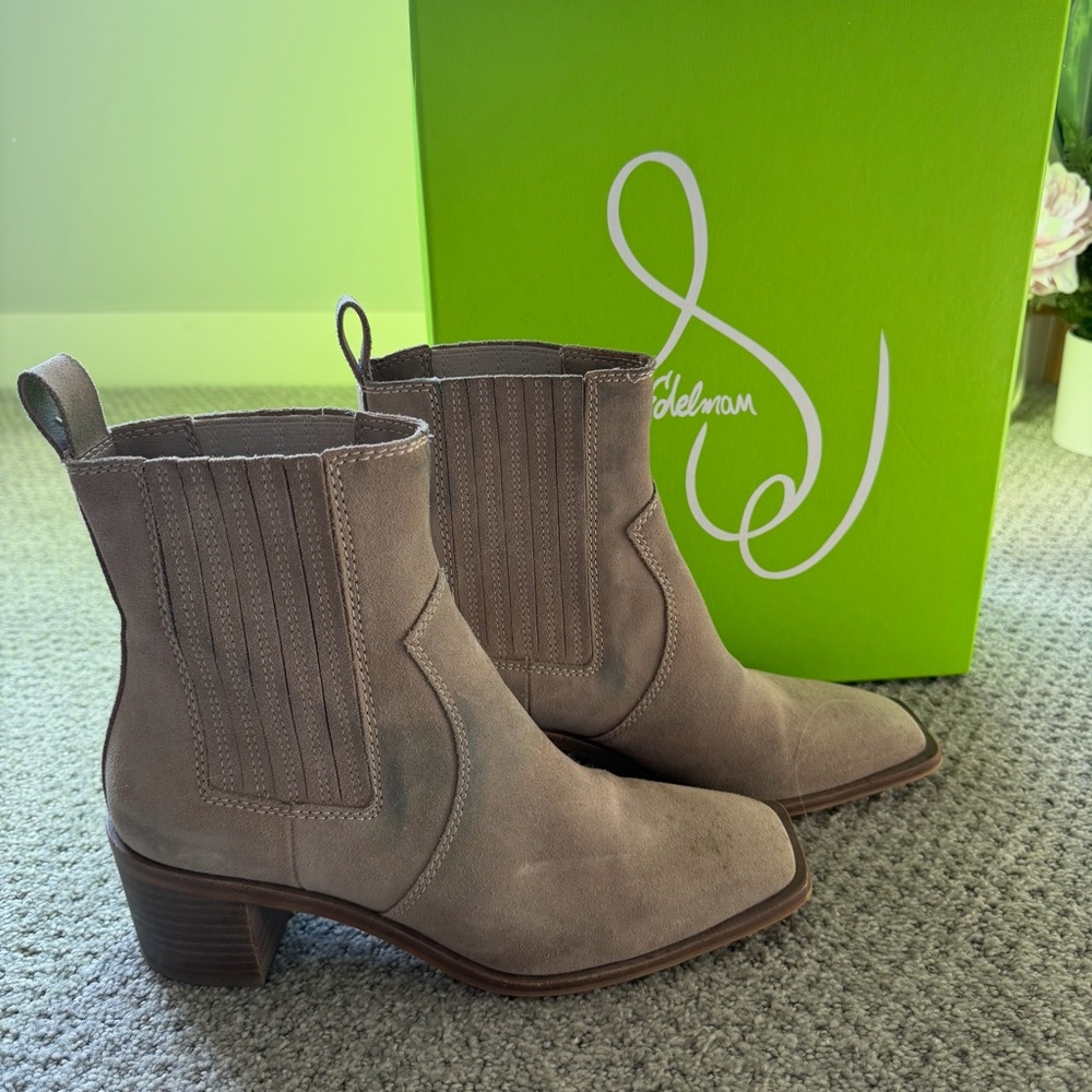 Sam Edelman Women's Taupe Ankle Boots